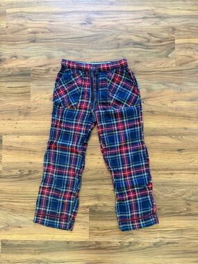 Navy Plaid aerie Pajama Pants